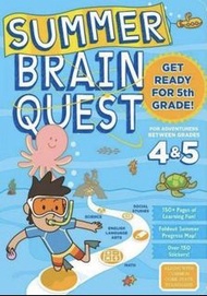 Brain Quest - Summer Brain Quest 大腦任務系列 4級和5級之間｜平行進口產品