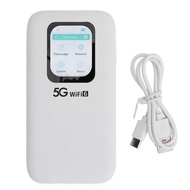 New 5G Mobile Hotspot WiFi Device with SIM Card Slot-1.25Gbps Upload Long Battery Life 2.4GHz&amp 5.