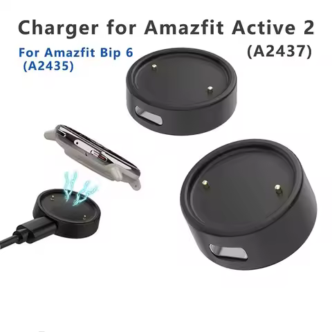 USB Watch Charging Cord For Amazfit Bip 6 Charging Cradle Dock Magnetic Charge Cord For Amazfit Acti