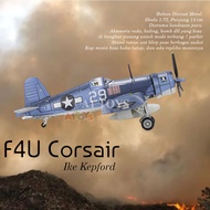 Diecast Aircraft F4U Corsair Ike Kepford Forces of Valor 14 cm 1:72