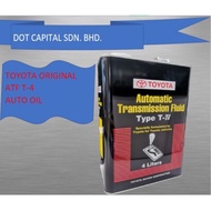 *TOYOTA ORIGINAL AUTO GEAR OIL ATF - IV / 4  *08886-81400 VIOS CAMRY ALTIS HILUX INNOVA
