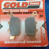 Goldfren sintered / Vesrah brake pad belakang / rear brake pad Honda CB500X / CBR500 / X Adv 750 / K