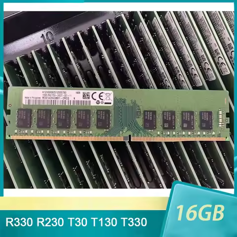 R330 R230 T30 T130 T330 16GB DDR4 2400 16G ECC RAM Server Memory