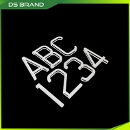 Nombor 3D Plate Kereta KS Jernih Kurus / Car 3D Crystal Number Plate KS Slim Thin / Lebih Quality de