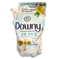 Downy Premium 550ml Parfum Pure Cotton Love Pewangi Pakaian Downi Biru Putih