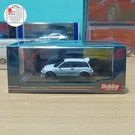 Hobby Japan Honda Civic Si AT 1984 Wonder white diecast skala 1:64