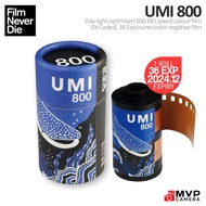 FilmNeverDie UMI 800 Color Negative Film 135 35mm C41 Process Film Never Die Limited MVP CAMERA