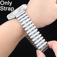 TEMU 1pc 22mm Wide Elastic Stainless Steel Strap Suitable For Xiaomi Smart Watch S4 S3 S2 S1 47mm, S