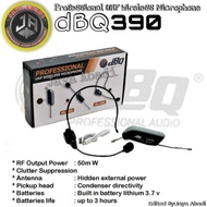 New Microphone Wireless Uhf Dbq 390 Headseat (Bando) Original
