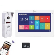 ANJIELO SMART 7-Inch Metal Video Intercom System | 1TB SD Storage + IP65 All-Weather | Tuya App Remo