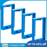 4Pcs 1/2Inch Single Gang Outlet Box Extender,Electrical Outlet Extender Receptacle Extender Outlet E