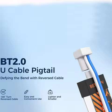 6PCS BETAFPV BT2.0 BWhoop Cable Pigtail Connector For F4 1S 5A AIO Brushless Flight Controller BT2.0