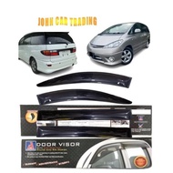 Toyota Estima ACR50 2005-2018 4" Window Door Visor (AG) Estima ACR30 2001-2006 Air Press Wind Visor 