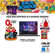 [ผ่อน 0% 10 ด.]ASUS ROG ZEPHYRUS G14 GA403UH-QS036WA /Ryzen 9 270/ประกัน 3 Years Onsite + 1 Year Per