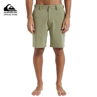 Quiksilver Men Union Heather Amphibian 19" Hybrid Shorts - Aloe Heather