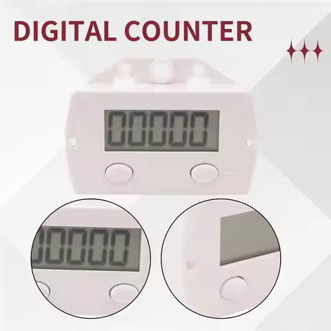 1 Set 5 Digit Electronic Digital Display Counter Magnetic Induction Counter Switch Punch Counter Ind