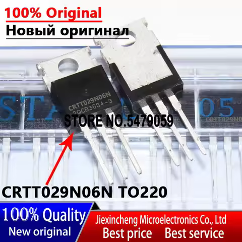 (10-50pieces）CRTT029N06N 029N06 TO220 MOSFET CRTT029N06 60V 220A New original