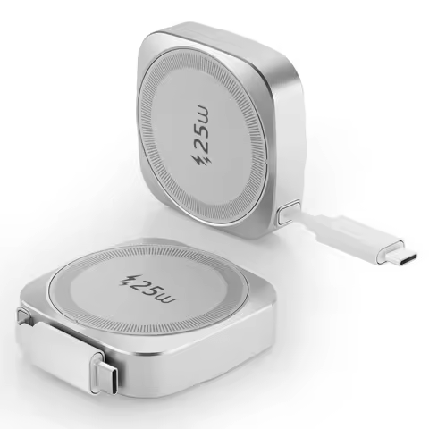 Qi2 25W Magnetic Wirelesss Charger for iPhone 17 16 15 Pro Max Airpods Wireless Fast Charging Pad Wi