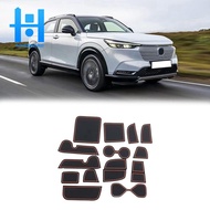 15Pcs Gate Slot Pad for Honda HRV HR-V Vezel 2021 2022 Accessories