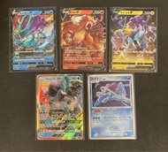 PTCG Pokemon card 寶可夢集換式卡牌 水君V 炎帝 V 雷公 V 水君GX Entei  Suicune Raikou 美版 日版 閃卡 2007 年 holo vintage  中古