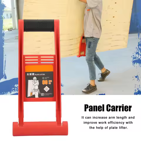 80Kg ABS Panel Lifter Board Carrier Plate Plywood Loader with Skid Proof Handle Gypsum Board Carrier