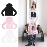 kome.offi hoodie cardigan rainy Model hoodie women cute hoodie oversized hoodie women