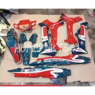 Full Set Body Halus Yamaha Fizr Fiz R Set Striping Caltex Hijau Merah