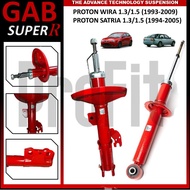 GAB SUPER R RED FRONT ABSORBER / REAR ABSORBER - PROTON WIRA 1.3 1.5 / SATRIA 1.3 1.5