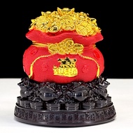 Fortune Money Bag Fengshui Statue Gemoy Money Sack Lucky Money Bag Fengshui