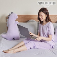 YVONNE COLLECTION恐龍長型抱枕-薰衣草紫