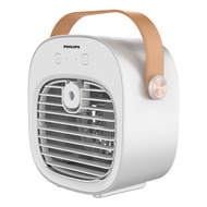 Philips Air Cooler Aircond Ice Crystal Refrigeration Air Conditioner Fan Office Mobile Air Conditioning Fan Cooling Fan Household Large Air Volume Mini Air Cooler Portable Fan One Year Warranty