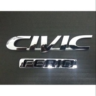 Honda Civic EK Ferio Emblem