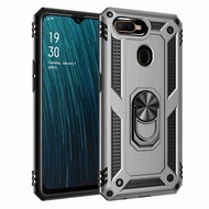 YSW OPPO F11 Pro Ax5s A3s A5s R19 R17 R15 Vivo Y11 Y17 Y15 Y12 V15 Pro Casing Military Armor Design Hard Phone Case Ring Male
