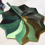 3D Printing Radish Tower Creative Model Toy Pressure Ring Spiral Octagonal Star Magic Star Radish To