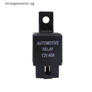 Strongaroetrtr Automotive Relay 12V 4pin Car Relay With Black Red Copper Terminal Auto Relay SG