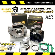 Head+Block Ex5 HighPower(Spec 53-56)SuperHorse/Block SuperHorse Ex5 53mm + Cylinder Head Ex5 Highpow