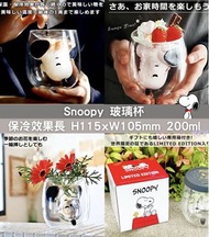 Snoopy 史努比 玻璃杯 日本直送🇯🇵