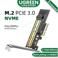 Ugreen PCIE to M2 Adapter NVMe M.2 PCI Express Adapter 32Gbps PCI-E Card x4/8/16 M&B Key SSD Compute