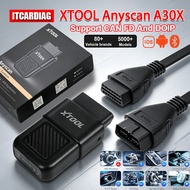 XTOOL A30X Bluetooth Scanner With Extension cable Bi-directional OBD2 Code Reader 26+ Function Over 