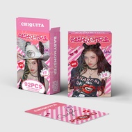 92pcs/box BM CHIQUITA Lomo Cards PSYCHO Album WE GO UP HOT Photo Stickers SHEESH CLIK CLAK Photocard