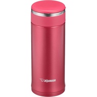 【ZOJIRUSHI】SM-JE36-RC Water bottle stainless Mug 360ml Clear Red【Ship From Japan】