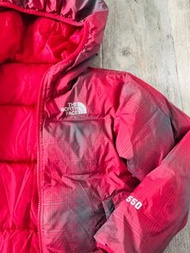 Size S 7-8歲 （130-140cm）TNF The North Face 550 男童羽絨外套 雙面著