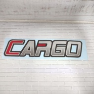 Hino 300 dutro car CARGO writing sticker Hino truck sticker