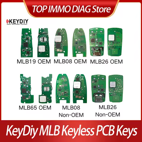 KeyDiy MLB Keyless PCB MLB08 OEM MLB08 Non-OEM MLB19 OEM MLB26 OEM MLB26 Non-OEM MLB65 OEM for MLB s