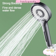 LANFY Water-saving Sprinkler, 3 Modes Adjustable Large Panel Shower Head, Fashion High Pressure Water-saving Handheld Shower Sprayer