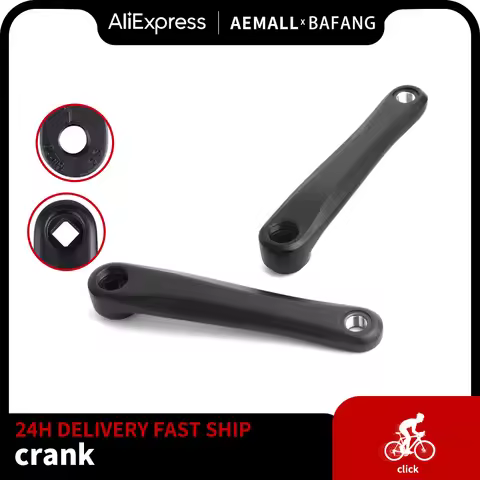 Bafang Crank Arm Electric Bicycle Crank Mid Motor Cranks Essential Parts Mid Motor Accessary BBS01 B