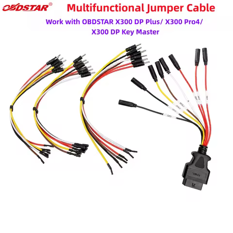 Multifunctional Jumper Cable for OBDSTAR X300 DP Plus/X300 Pro4/X300 DP Key Master