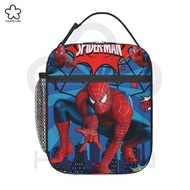 Spiderman Portable Insulated Lunch Bag for Women/Men - Reusable Lunch Box for Office Work School Picnic Beach