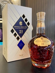 👍你無睇錯$價錢⭐️王者之鑽😋 Royal Salute 21 Year Old Blended Grain Scotch Whisky , 40% 👑皇家禮炮21年 「王者之鑽」調和穀物威士忌 - 700ml