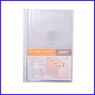 ◵ ↞ ஒ Seagull Clearbook Refill 10 Sheets